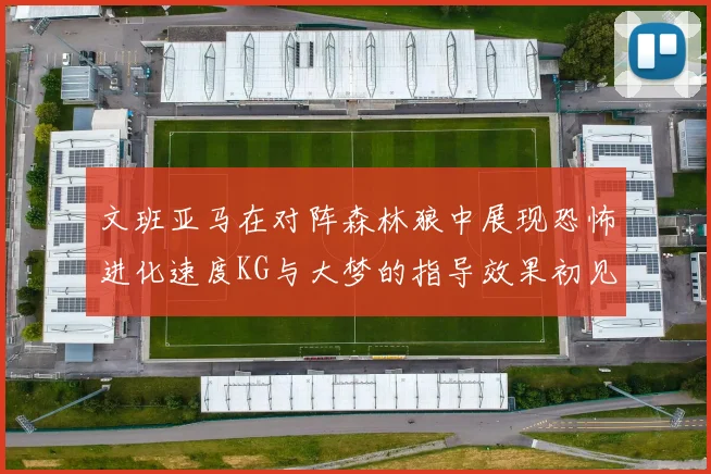 文班亚马在对阵森林狼中展现恐怖进化速度KG与大梦的指导效果初见成效